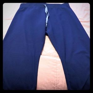 Figs Navy Blue Livingston Scrub Pant
